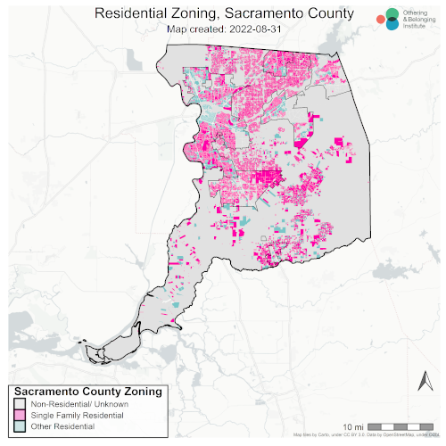 Sacramento Region Zoning Maps Othering And Belonging Institute 